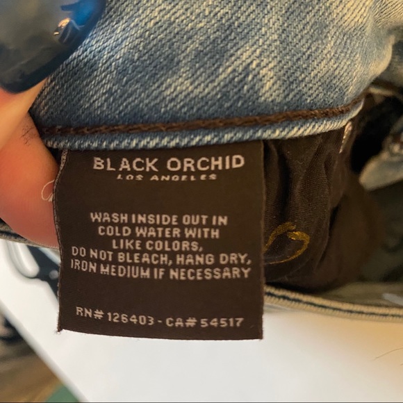 🔥SALE $15🔥 Black Orchid 🆕 NWT Light Wash skinny - Picture 8 of 12